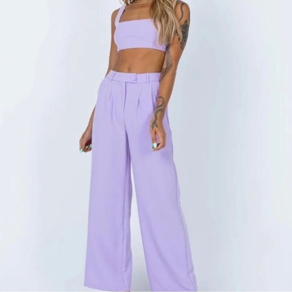 Princess Polly Huxley Set Lilac